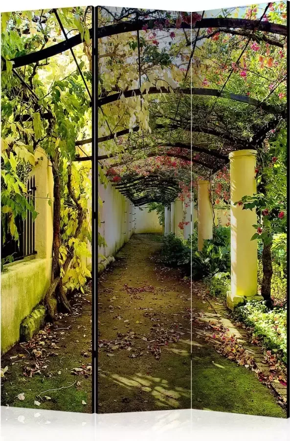 Artgeist Kamerscherm Scheidingswand Vouwscherm Romantic Garden [Room Dividers] 135x172 Vouwscherm