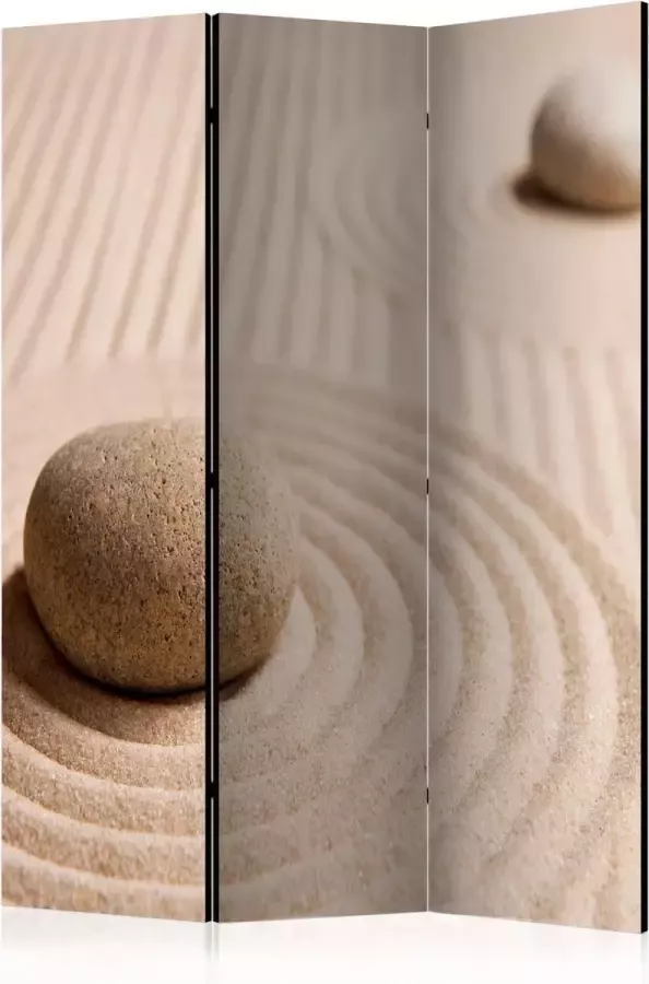 Artgeist Kamerscherm Scheidingswand Vouwscherm Sand and zen [Room Dividers] 135x172 Vouwscherm