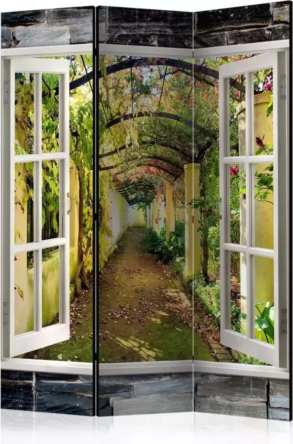 Artgeist Kamerscherm Scheidingswand Vouwscherm Secret Garden [Room Dividers] 135x172 Vouwscherm
