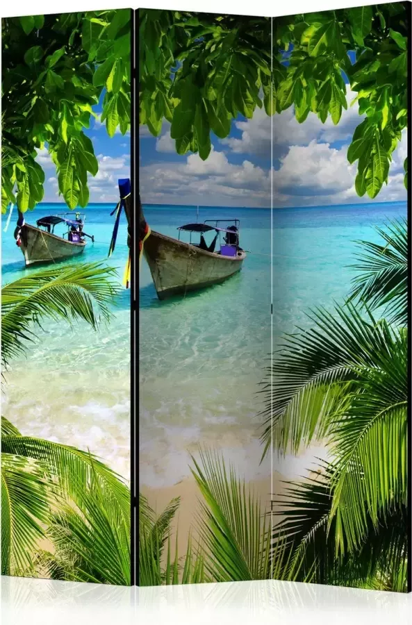 Artgeist Kamerscherm Scheidingswand Vouwscherm Tropical Paradise [Room Dividers] 135x172 Vouwscherm