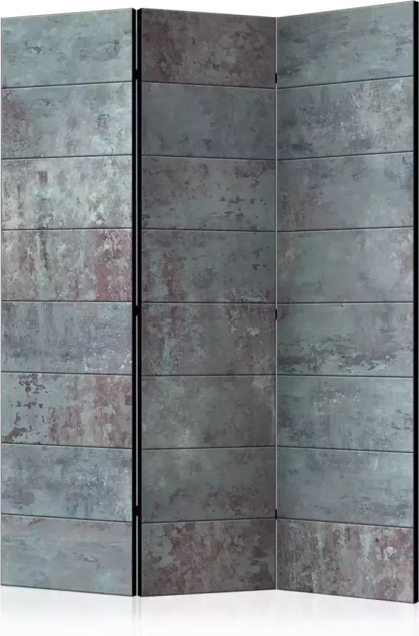 Artgeist Kamerscherm Scheidingswand Vouwscherm Turquoise Concrete [Room Dividers] 135x172 Vouwscherm