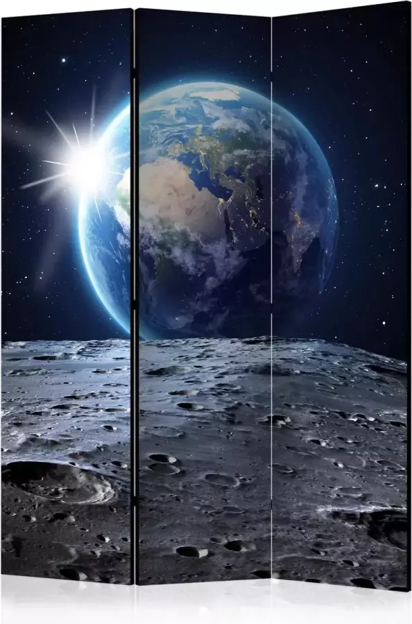 Artgeist Kamerscherm Scheidingswand Vouwscherm View of the Blue Planet [Room Dividers] 135x172 Vouwscherm