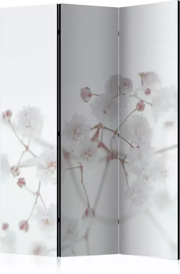 Artgeist Kamerscherm Scheidingswand Vouwscherm White Flowers [Room Dividers] 135x172 Vouwscherm