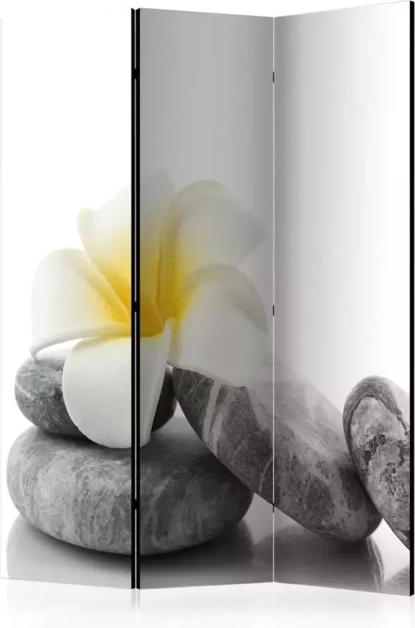 Artgeist Kamerscherm Scheidingswand Vouwscherm White Lotus [Room Dividers] 135x172 Vouwscherm