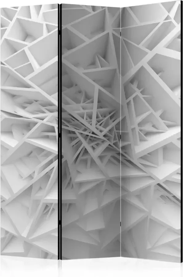 Artgeist Kamerscherm Scheidingswand Vouwscherm White Spider's Web [Room Dividers] 135x172 Vouwscherm