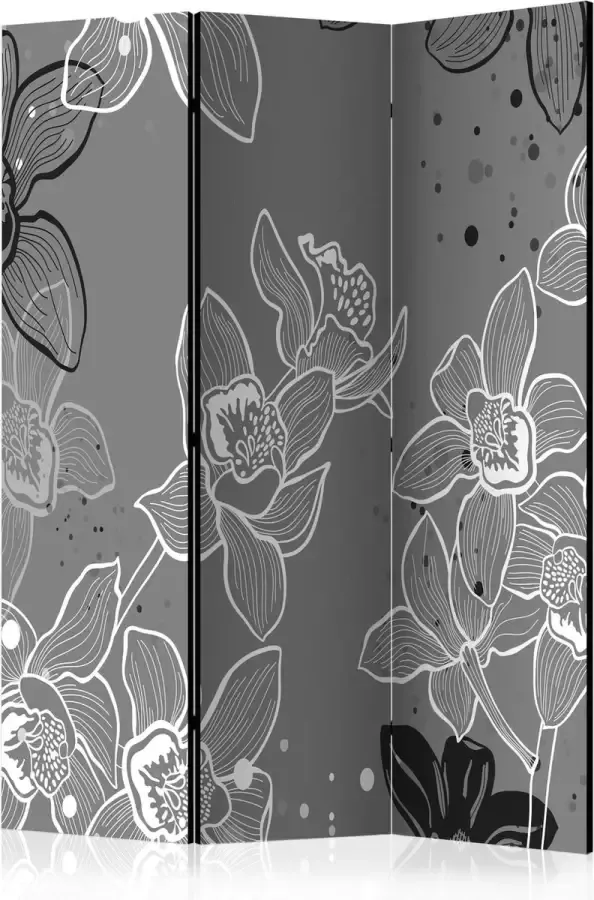 Artgeist Kamerscherm Scheidingswand Vouwscherm Winter flora [Room Dividers] 135x172 Vouwscherm