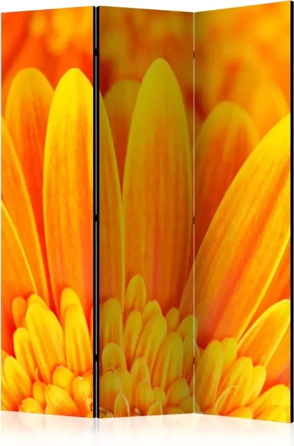 Artgeist Kamerscherm Scheidingswand Vouwscherm Yellow gerbera daisies [Room Dividers] 135x172 Vouwscherm