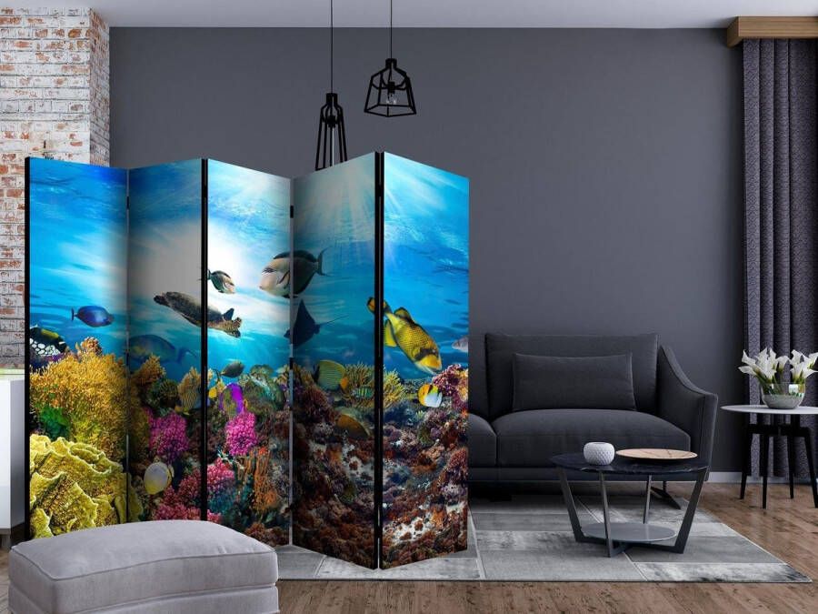 Artgeist Vouwscherm Coral reef II [Room Dividers]