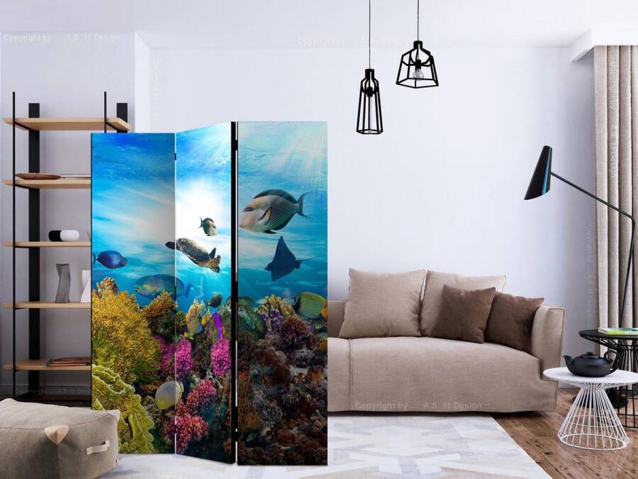 Artgeist Vouwscherm Coral reef [Room Dividers]