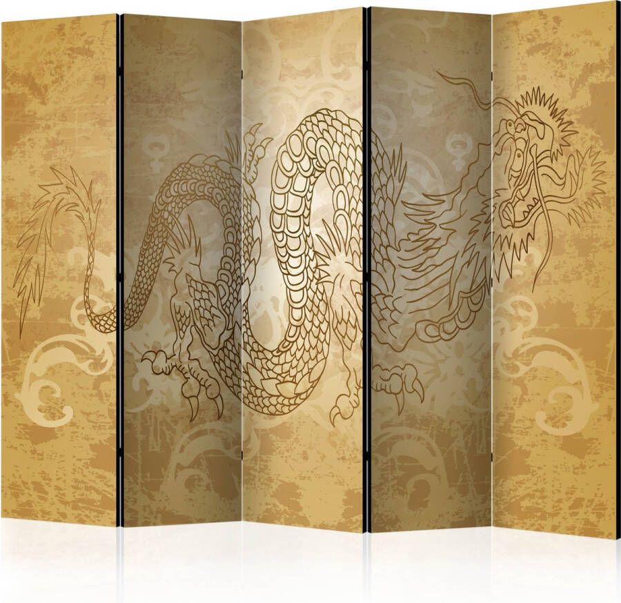 Artgeist Vouwscherm Dragon II [Room Dividers]