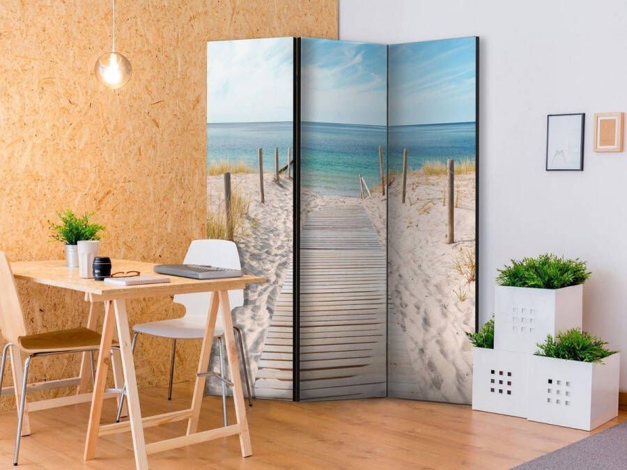 Artgeist Vouwscherm Holiday at the Seaside [Room Dividers]