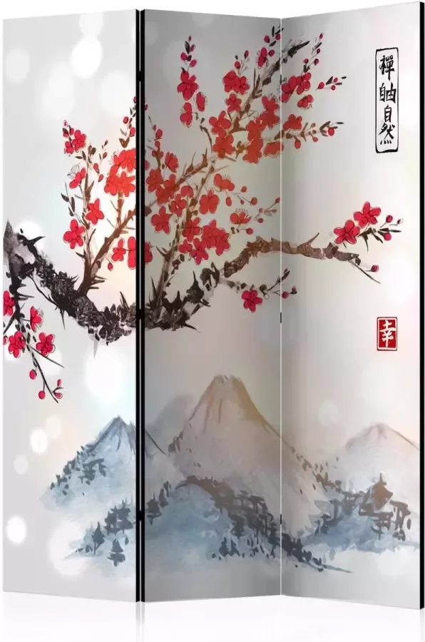 Artgeist Walljar Vouwscherm Mount Fuji [Room Dividers] - Foto 1