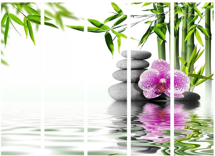 Artgeist Walljar Vouwscherm Water Garden II [Room Dividers]