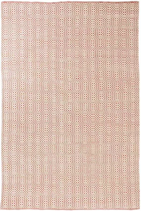 Artichok Cindy vloerkleed koraalrood 300 x 200 cm voor he Terras Buitenkleed PET flessen Duurzaam