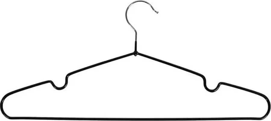 Artichok Esmee kledinghangers zwart set van 10