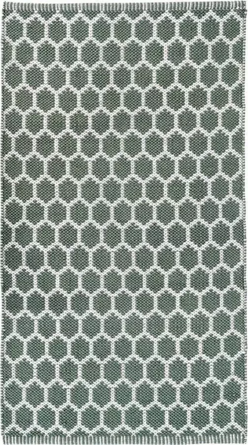 Artichok Iris vloerkleed flesgroen 150 x 80 cm buitenkleed tapijt binnen en buiten terras PET