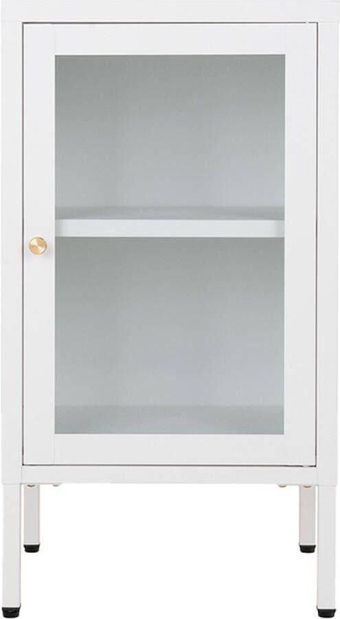 Artichok James cabinet metalen opbergkast wit 38 x 70 cm - Foto 1
