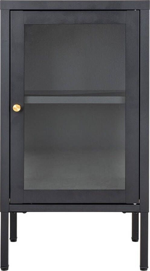 Artichok James cabinet metalen opbergkast zwart 38 x 70 cm - Foto 1