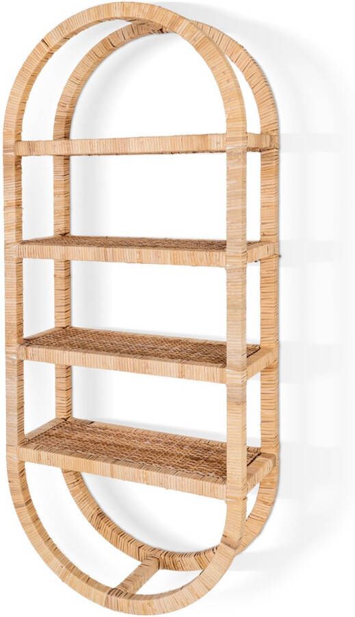 Artichok Jenna wandplank rattan 33 x 13 cm