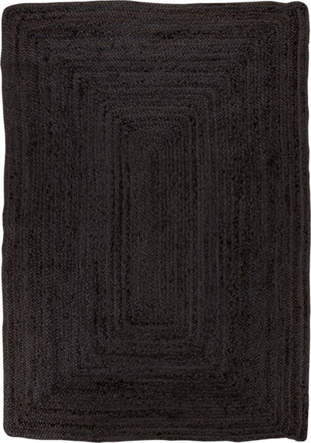 Artichok Milou jute vloerkleed donkergrijs 240 x 180 cm