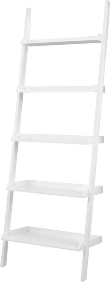 Artichok boekenkast ladder Noah Eikenhout B67 x H189 x D35 cm- Wit