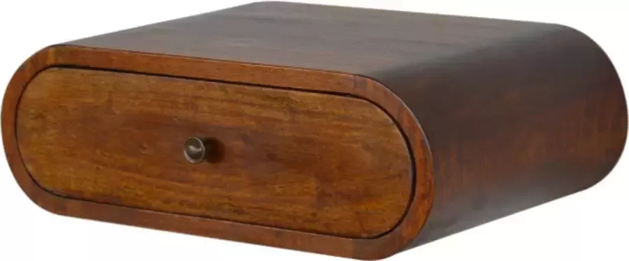 Artisan Furniture Op te hangen nachtkastje Kastanjehout