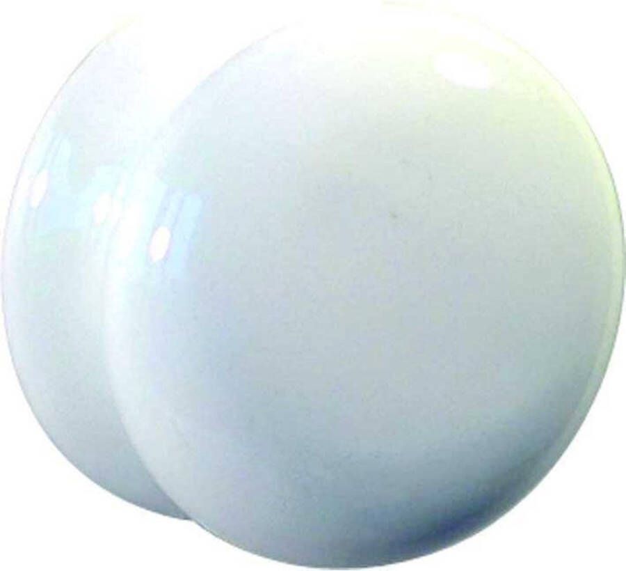 Artitec Wallebroek Commodeknop porselein 26mm wit