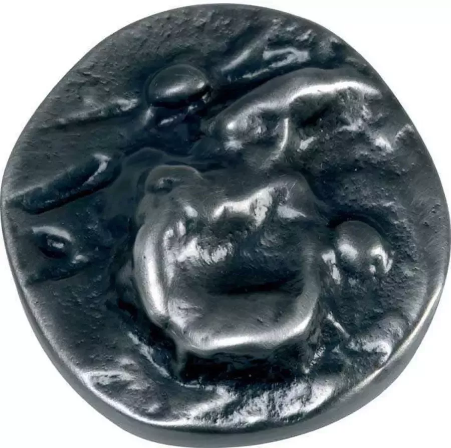 Artitec Wallebroek Meubelknop Pomilla 01 39x36mm oud zilver