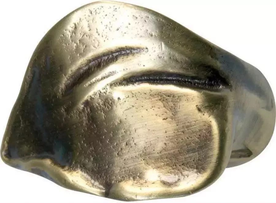 Artitec Wallebroek Meubelknop Pomilla 10 34x29mm mat brons