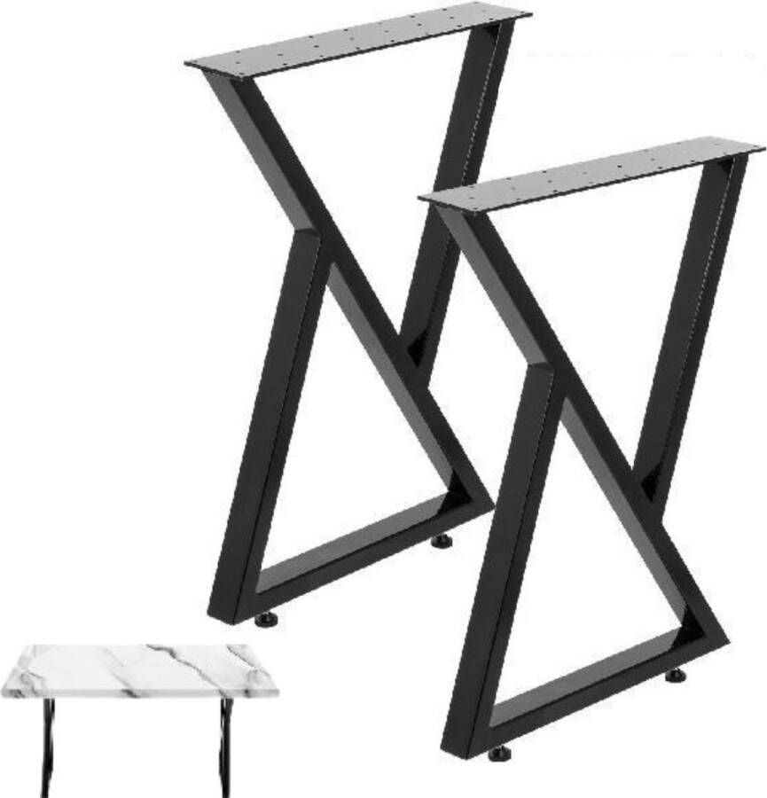 Arvona Metalen Tafelpoten Industriële Tafelpoten Tafel Onderstel 2 Stuks