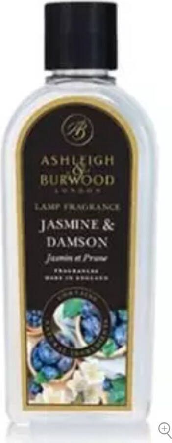 Ashleigh & Burwood 3x Ashleigh and Burwood Jasmine & Damson 500ml Lamp Oil