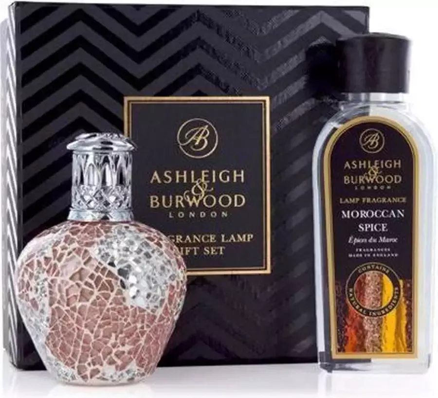 Ashleigh & Burwood Asleigh & Burwood Lamp Giftset Apricot Shimmer Geschenk Tip