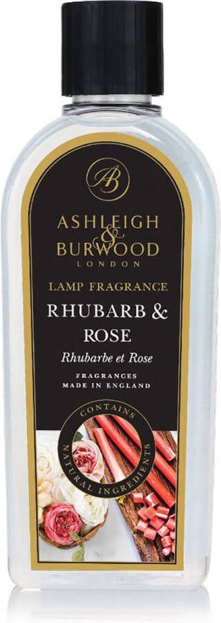 Ashleigh & Burwood Lamp Oil Rhubarb & Rose 500ml
