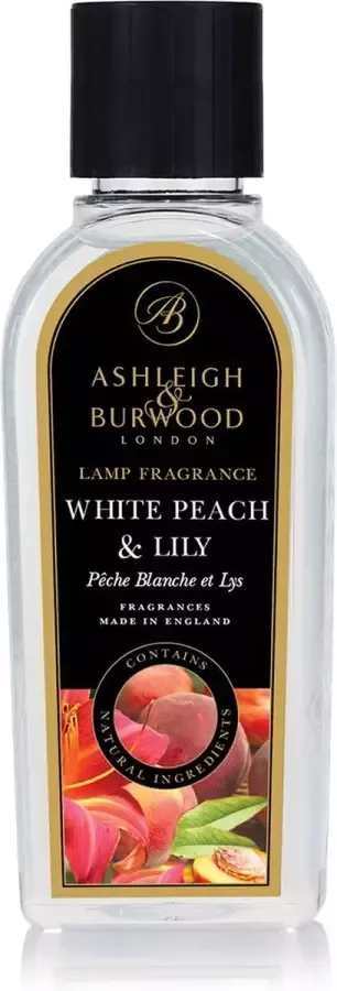 Ashleigh & Burwood Lamp Oil White Peach & Lily 250 ml