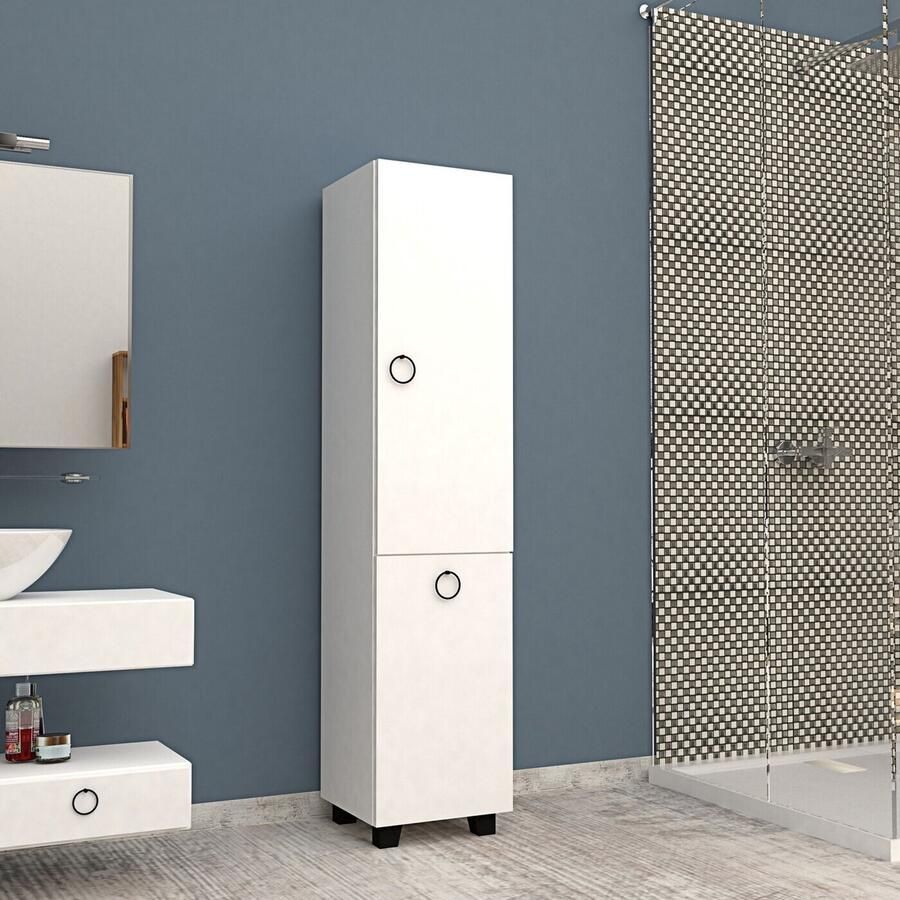 Arabic House Badkamerkast Lipa Melamine Wit