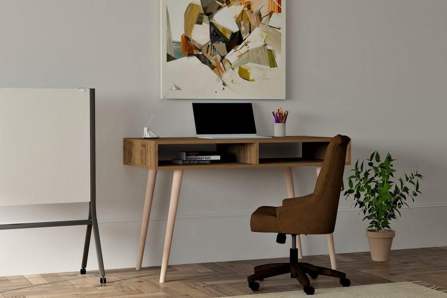 Asir Bureau Okkernoot 120 x 74 8 x 60 cm