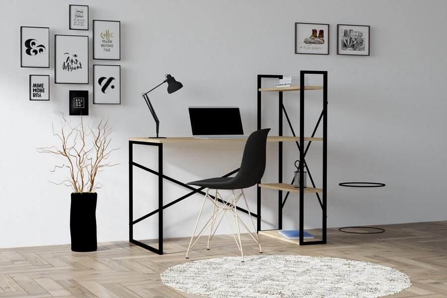 Asir Bureau Saffier 120 x 75 x 60 cm