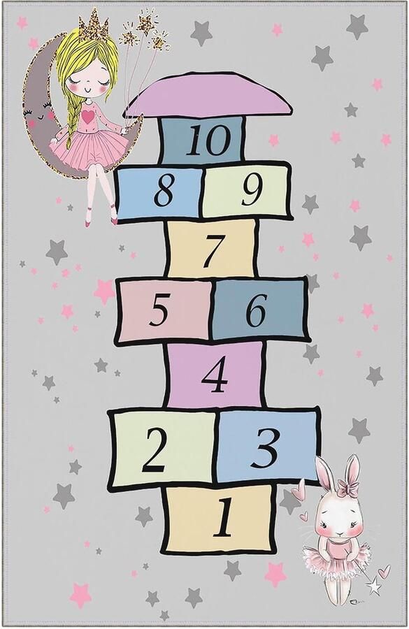 Asir Hall Tapijt (100 x 150) Multicolor