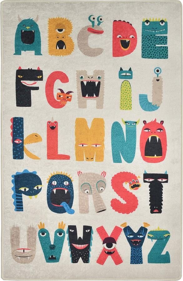 Asir -tapijt (100 x 160). Monsters