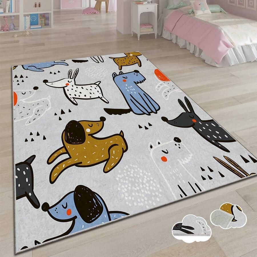 Asir Tapijt 80 x 140 cm Multicolor