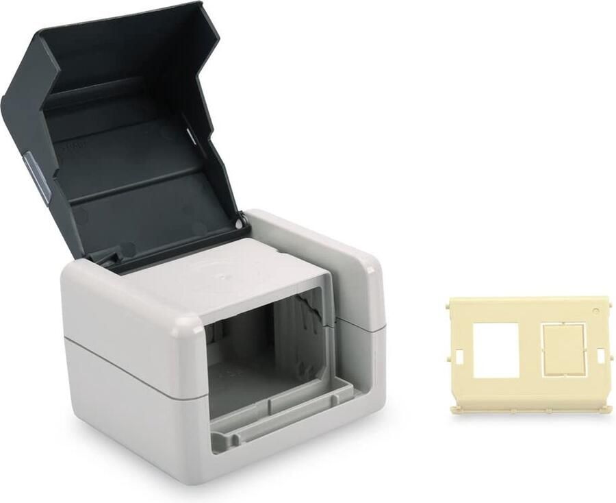 Assmann Outdoor Surface Mount Box IP44 hinged li