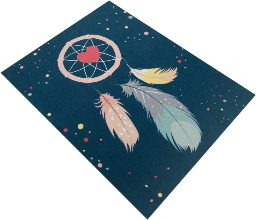 Associated weavers Tapijt Dream Big Tapijten kinderkamer Blauw Polypropyleen Tapijten kinderkamer Op voorraad - Foto 2