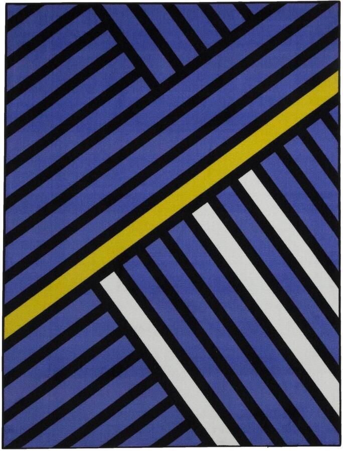 Associated weavers Tapijt Triangle Tapijten kinderkamer Paars Polypropyleen Tapijten kinderkamer Op voorraad