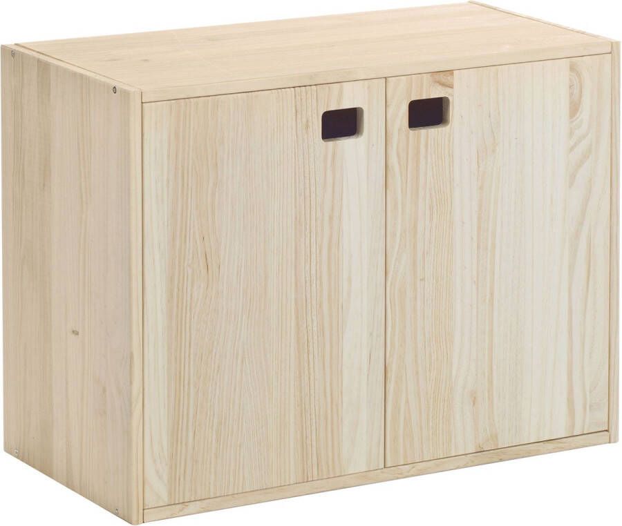 Astigarraga Dinamic Wandkast met deuren PEFC grenen 71x53cm