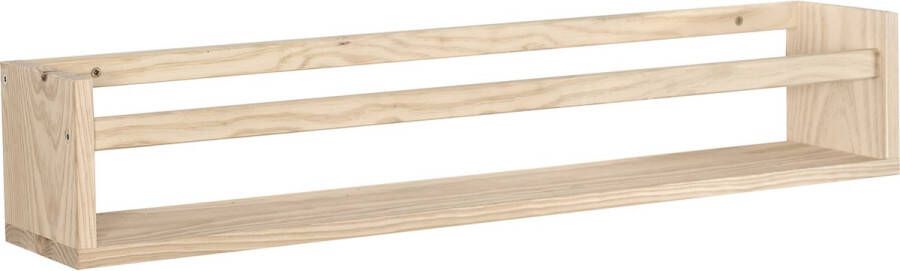 Astigarraga Wandplank wandrek kruidenrek 80cm PEFC dennenhout