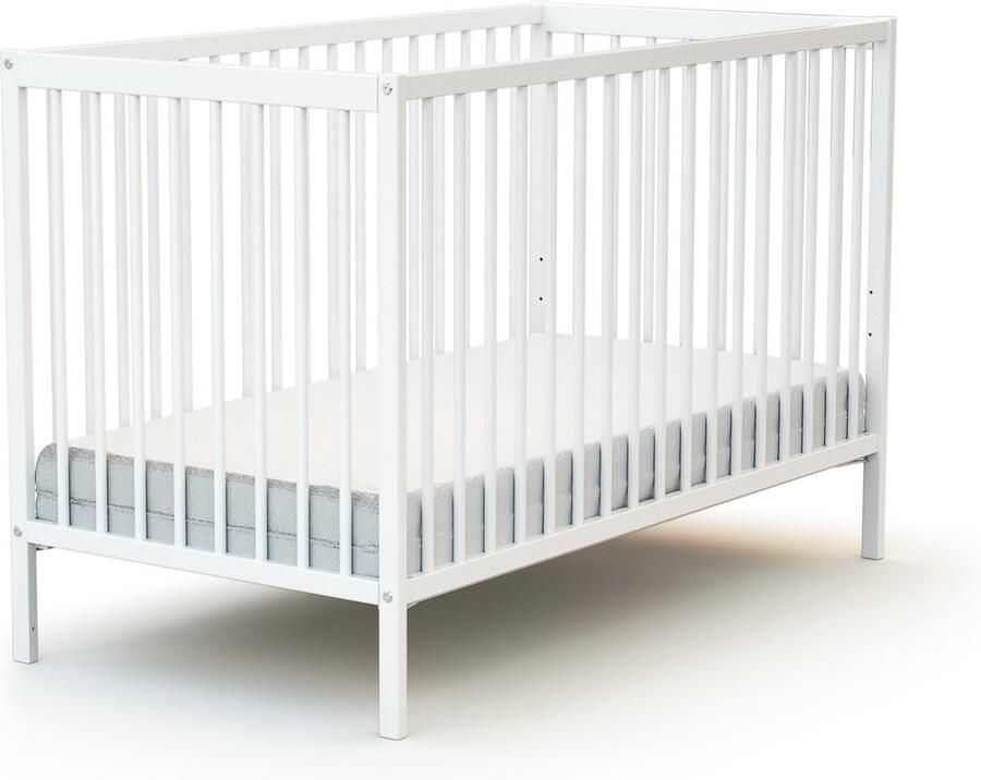 AT4 Kinderbed ESSENTIEL in hout Wit 60 x 120 cm