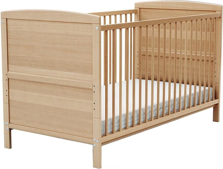 AT4 Omvormbaar kinderbed ESSENTIEL in hout Beuken Gelakt 70 x 140 cm