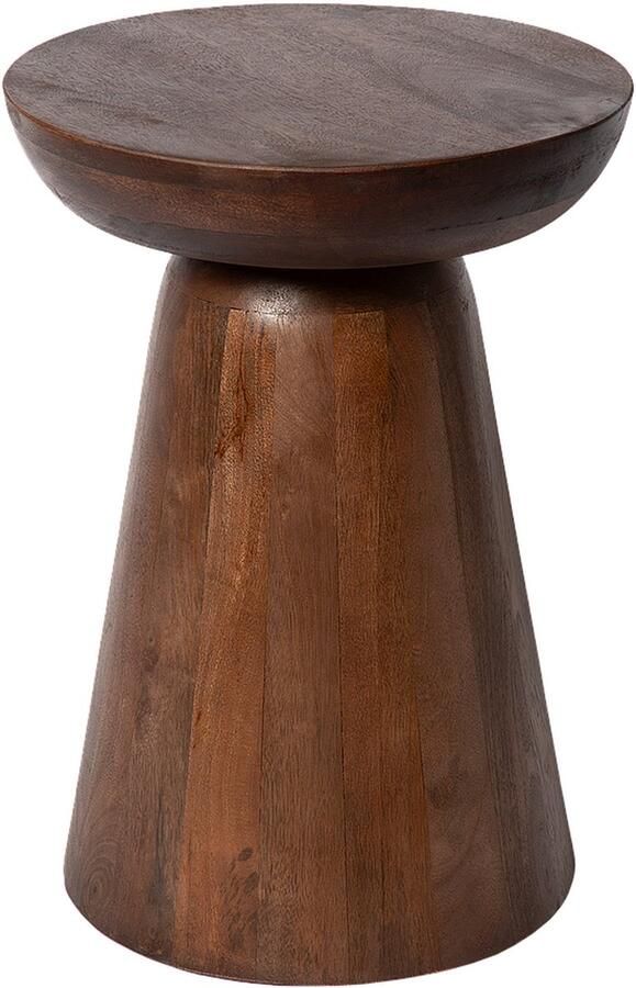 Atmooz by Charrell Atmooz Mimosa Bijzettafel Ø35 x H50 cm Walnoot Mangohout