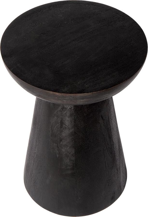 Atmooz by Charrell Atmooz Mimosa Bijzettafel Ø35 x H50 cm Zwart Mangohout - Foto 2