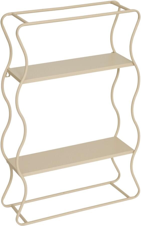 Atmosphera Judy Metalen Wandrek 40x12xH58cm Beige